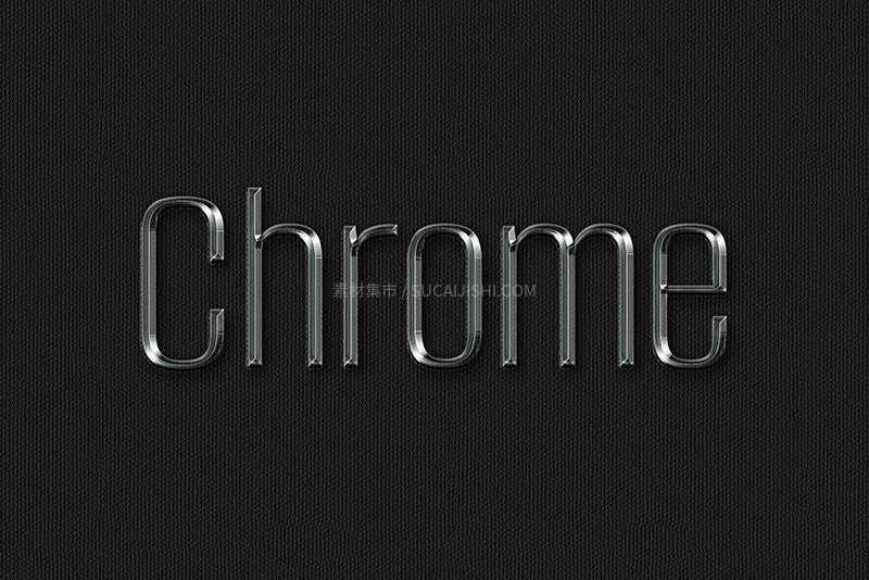 50+真实金属镀金镀铬质感PS样式 ASL PSD格式